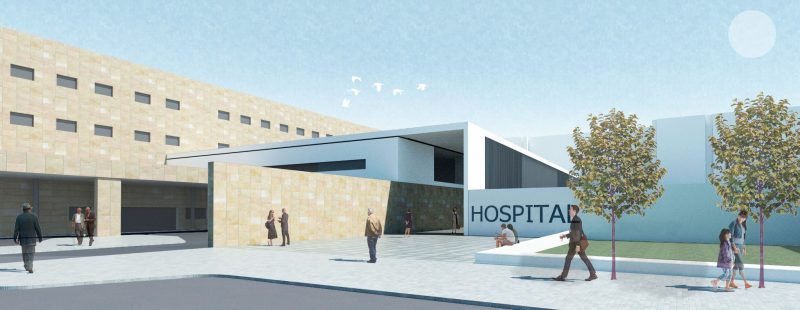 Edifício Norte. Hospital Santa Ana. Motril