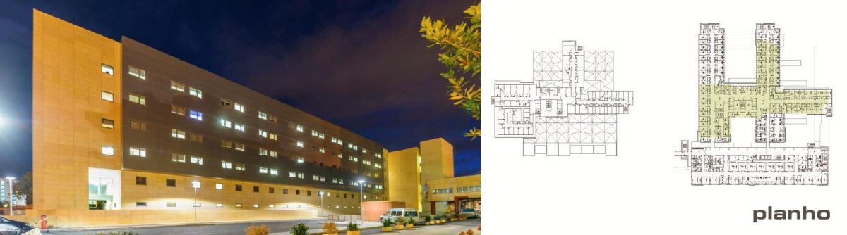Ampliación del Hospital Virgen de la Arrixaca de Murcia. Planho. 2014